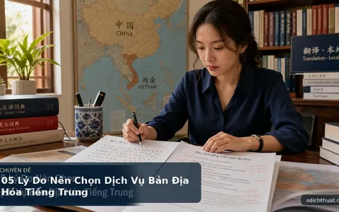 05 Lý Do Nên Chọn Dịch Vụ Bản Địa Hóa Tiếng Trung