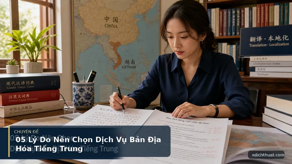 05 Lý Do Nên Chọn Dịch Vụ Bản Địa Hóa Tiếng Trung