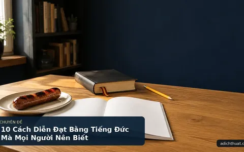 10 Cách Diễn Đạt Bằng Tiếng Đức Mà Mọi Người Nên Biết