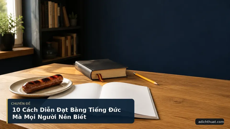 10 Cách Diễn Đạt Bằng Tiếng Đức Mà Mọi Người Nên Biết