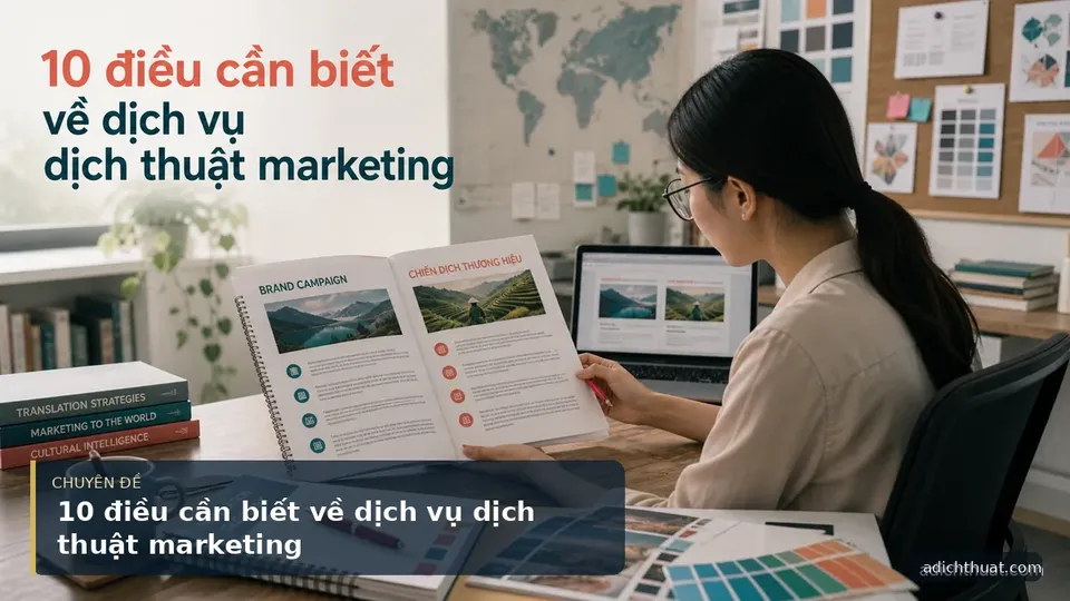 10 điều cần biết về dịch vụ dịch thuật marketing