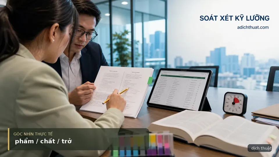 10 Phẩm Chất Để Trở Thành Dịch Giả Giỏi — hình minh họa dịch thuật