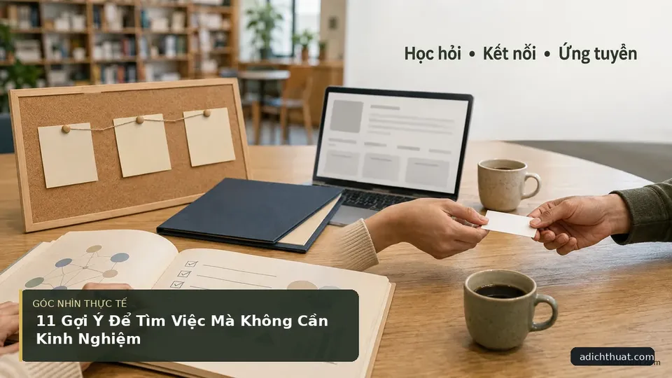 Chi tiết minh họa dịch thuật trong bài 11 Gợi Ý Để Tìm Việc Mà Không Cần Kinh Nghiệm