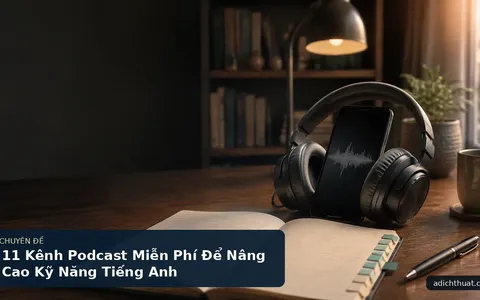 11 Kênh Podcast Miễn Phí Để Nâng Cao Kỹ Năng Tiếng Anh