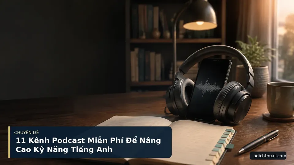 11 Kênh Podcast Miễn Phí Để Nâng Cao Kỹ Năng Tiếng Anh