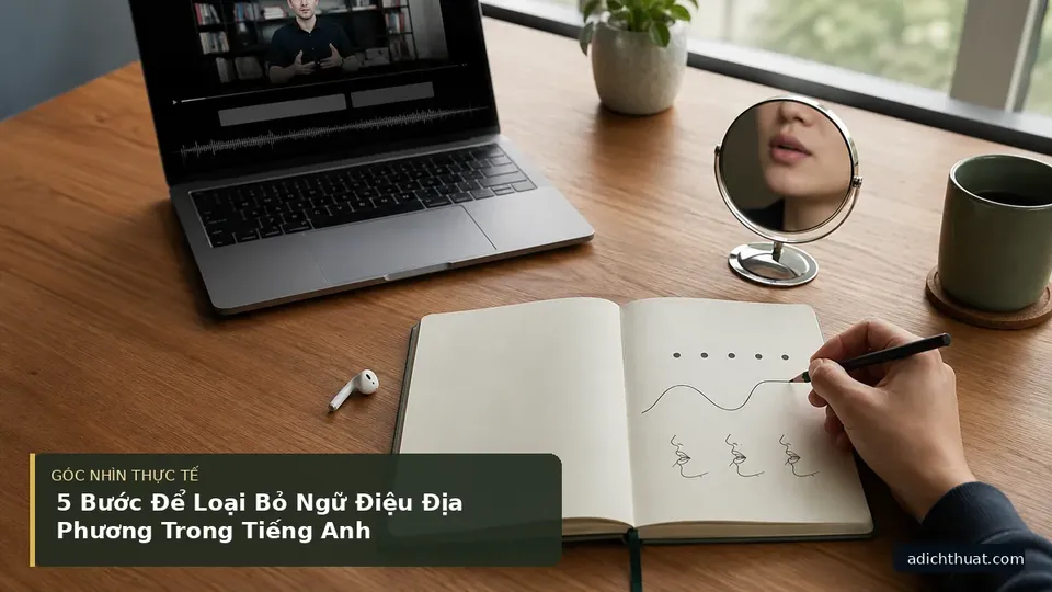Chi tiết minh họa dịch thuật trong bài 5 Bước Để Loại Bỏ Ngữ Điệu Địa Phương Trong Tiếng Anh