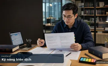 5 Kỹ Năng Cần Thiết Để Trở Thành Biên Dịch Viên