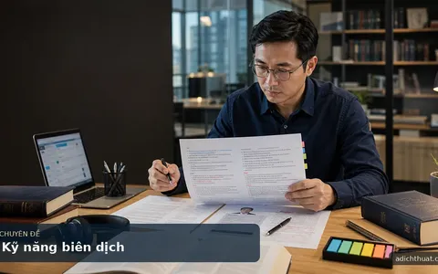 5 Kỹ Năng Cần Thiết Để Trở Thành Biên Dịch Viên