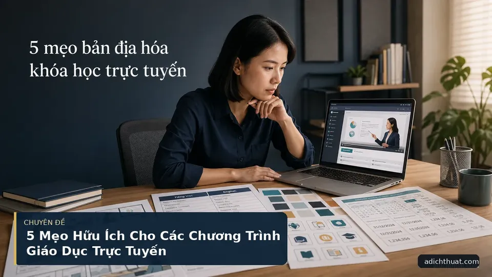 5 Mẹo Hữu Ích Cho Các Chương Trình Giáo Dục Trực Tuyến