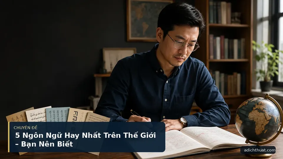 5 Ngôn Ngữ Hay Nhất Trên Thế Giới – Bạn Nên Biết