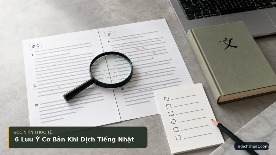 Chi tiết minh họa dịch thuật trong bài 6 Lưu Ý Cơ Bản Khi Dịch Tiếng Nhật
