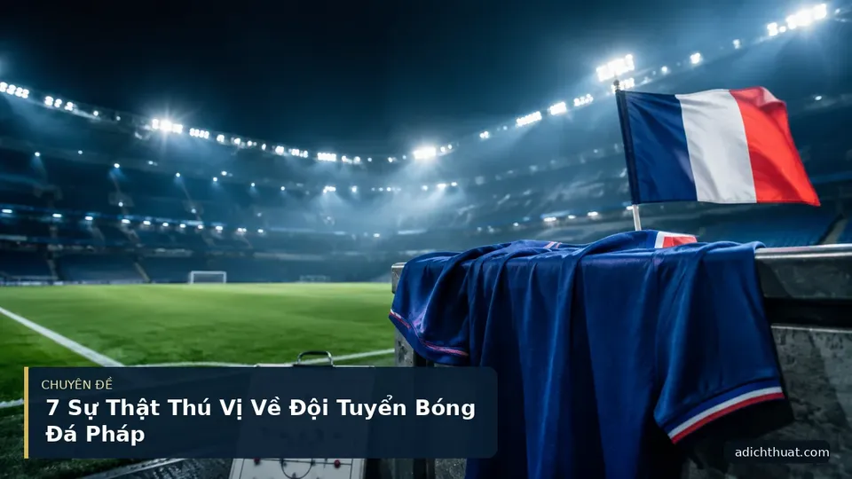 7 Sự Thật Thú Vị Về Đội Tuyển Bóng Đá Pháp