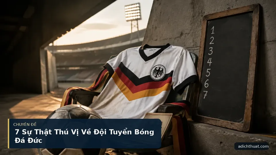 7 Sự Thật Thú Vị Về Đội Tuyển Bóng Đá Đức