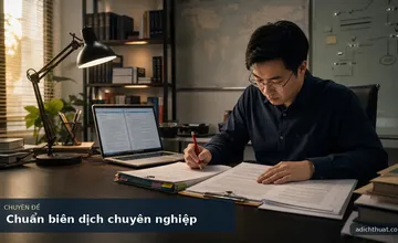 7 Tiêu Chuẩn Để Trở Thành Biên Dịch Viên