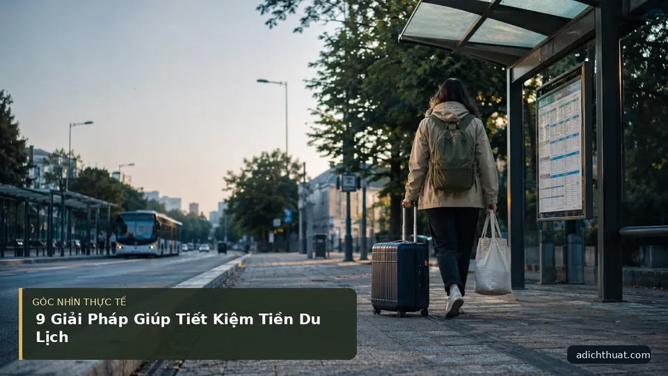 Chi tiết minh họa dịch thuật trong bài 9 Giải Pháp Giúp Tiết Kiệm Tiền Du Lịch