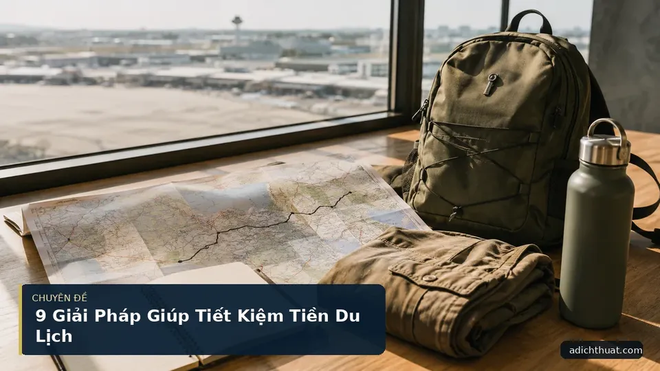 9 Giải Pháp Giúp Tiết Kiệm Tiền Du Lịch