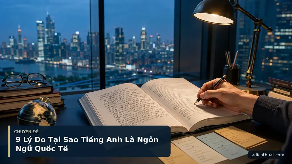 9 Lý Do Tại Sao Tiếng Anh Là Ngôn Ngữ Quốc Tế