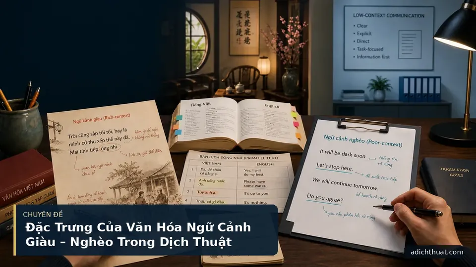 Đặc Trưng Của Văn Hóa Ngữ Cảnh Giàu – Nghèo Trong Dịch Thuật