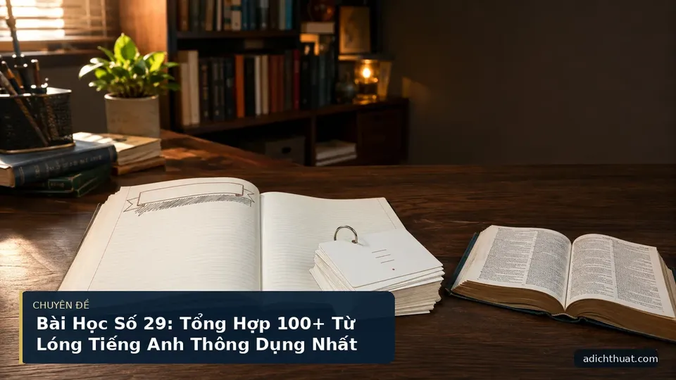Bài Học Số 29: Tổng Hợp 100+ Từ Lóng Tiếng Anh Thông Dụng Nhất