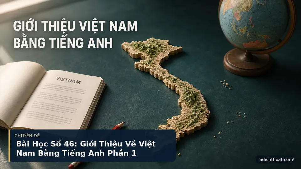 Bài Học Số 46: Giới Thiệu Về Việt Nam Bằng Tiếng Anh Phần 1