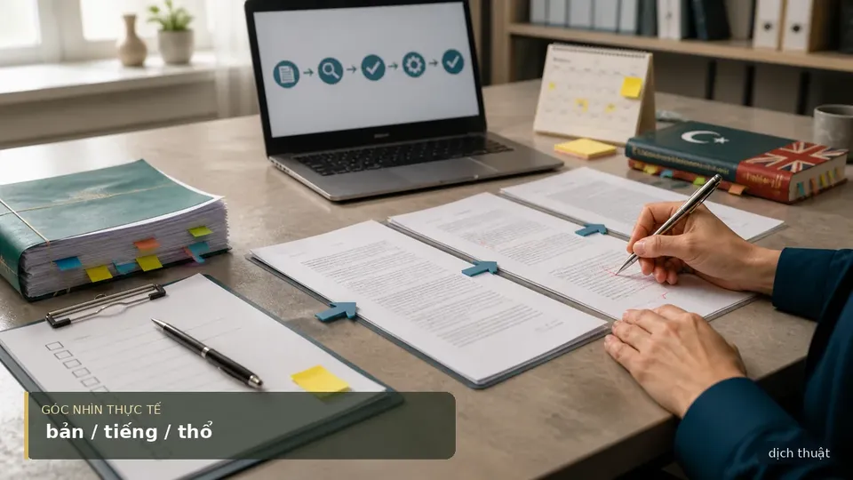 Bản dịch tiếng Thổ Nhĩ Kỳ sang tiếng Anh Cho Người Mỹ — hình minh họa dịch thuật