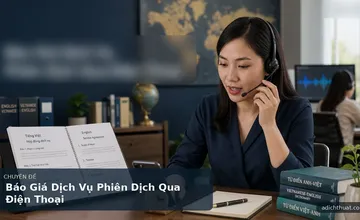 Báo Giá Dịch Vụ Phiên Dịch Qua Điện Thoại