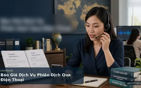 Báo Giá Dịch Vụ Phiên Dịch Qua Điện Thoại