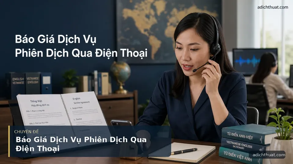 Báo Giá Dịch Vụ Phiên Dịch Qua Điện Thoại