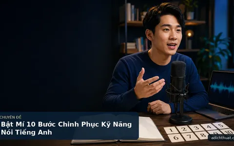 Bật Mí 10 Bước Chinh Phục Kỹ Năng Nói Tiếng Anh
