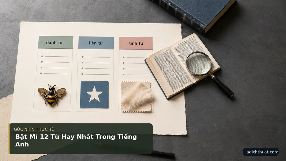Chi tiết minh họa dịch thuật trong bài Bật Mí 12 Từ Hay Nhất Trong Tiếng Anh