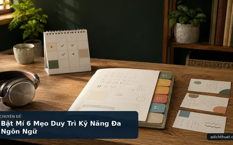Bật Mí 6 Mẹo Duy Trì Kỹ Năng Đa Ngôn Ngữ