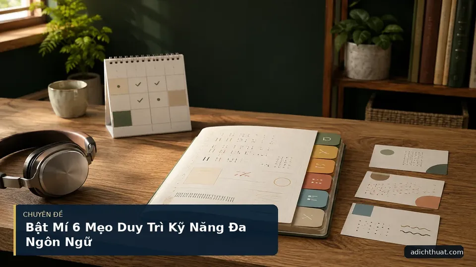 Bật Mí 6 Mẹo Duy Trì Kỹ Năng Đa Ngôn Ngữ