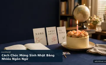 Cách Chúc Mừng Sinh Nhật Bằng Nhiều Ngôn Ngữ