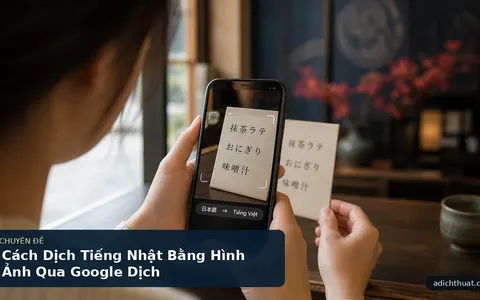 Cách Dịch Tiếng Nhật Bằng Hình Ảnh Qua Google Dịch