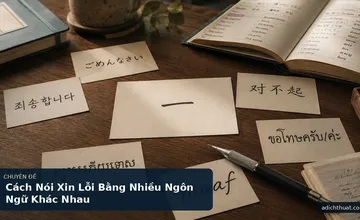 Cách Nói Xin Lỗi Bằng Nhiều Ngôn Ngữ Khác Nhau