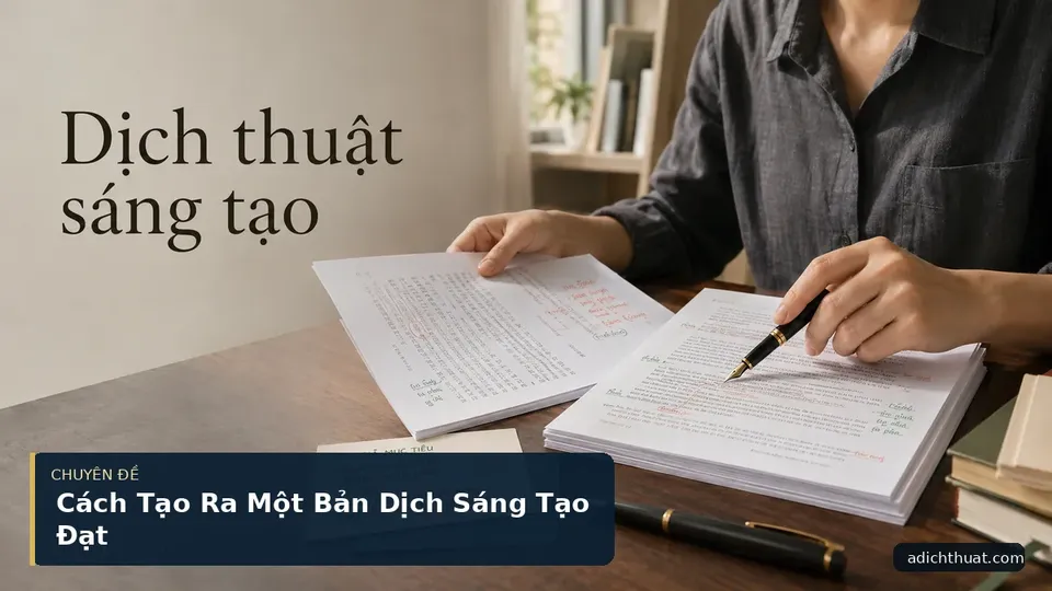Cách Tạo Ra Một Bản Dịch Sáng Tạo Đạt