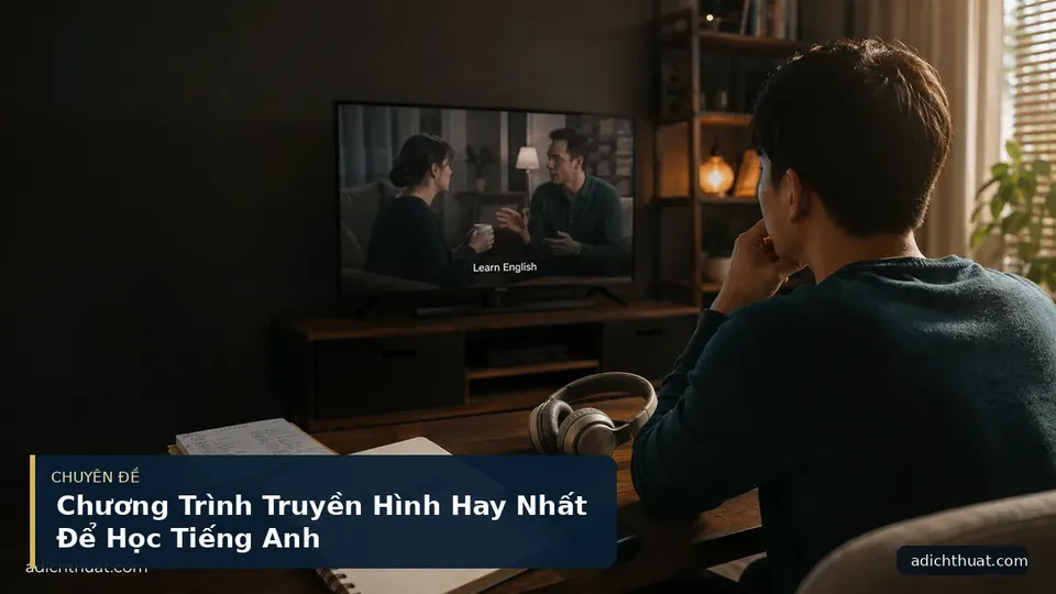 Chương Trình Truyền Hình Hay Nhất Để Học Tiếng Anh