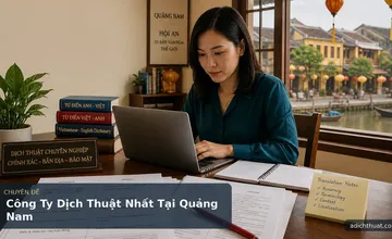 Công Ty Dịch Thuật Nhất Tại Quảng Nam