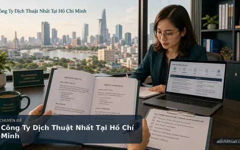 Công Ty Dịch Thuật Nhất Tại Hồ Chí Minh
