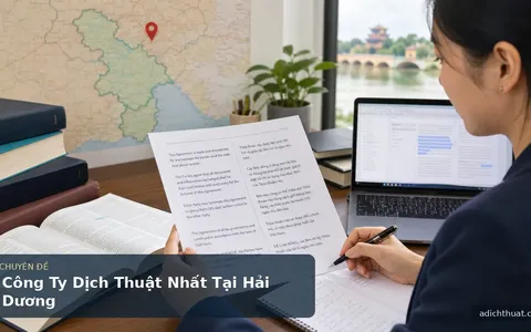 Công Ty Dịch Thuật Nhất Tại Hải Dương