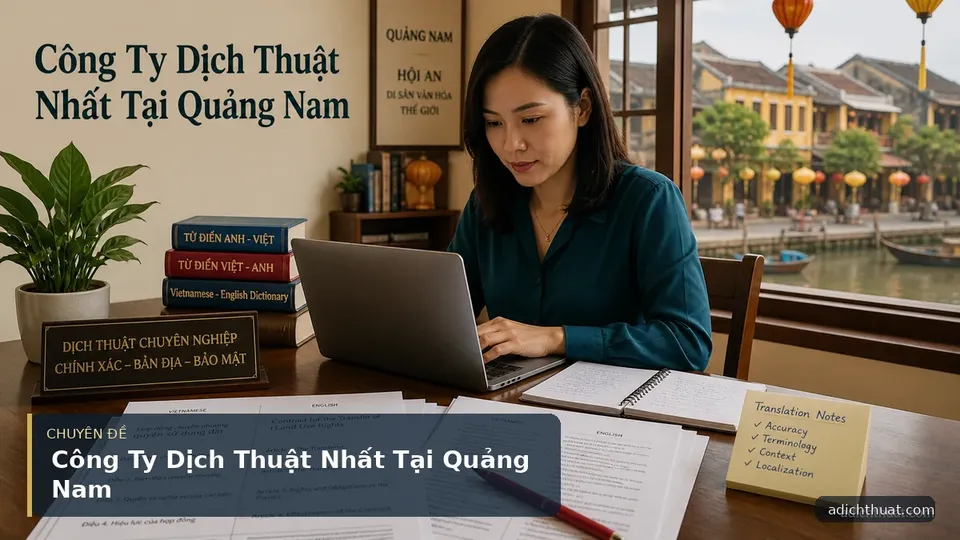 Công Ty Dịch Thuật Nhất Tại Quảng Nam