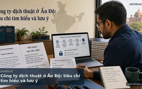 Công ty dịch thuật ở Ấn Độ: tiêu chí tìm hiểu và lưu ý