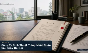 Công Ty Dịch Thuật Tiếng Nhật Quận Cầu Giấy Hà Nội