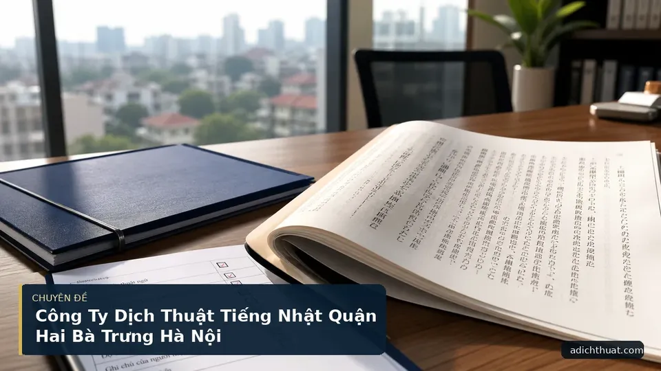 Công Ty Dịch Thuật Tiếng Nhật Quận Hai Bà Trưng Hà Nội
