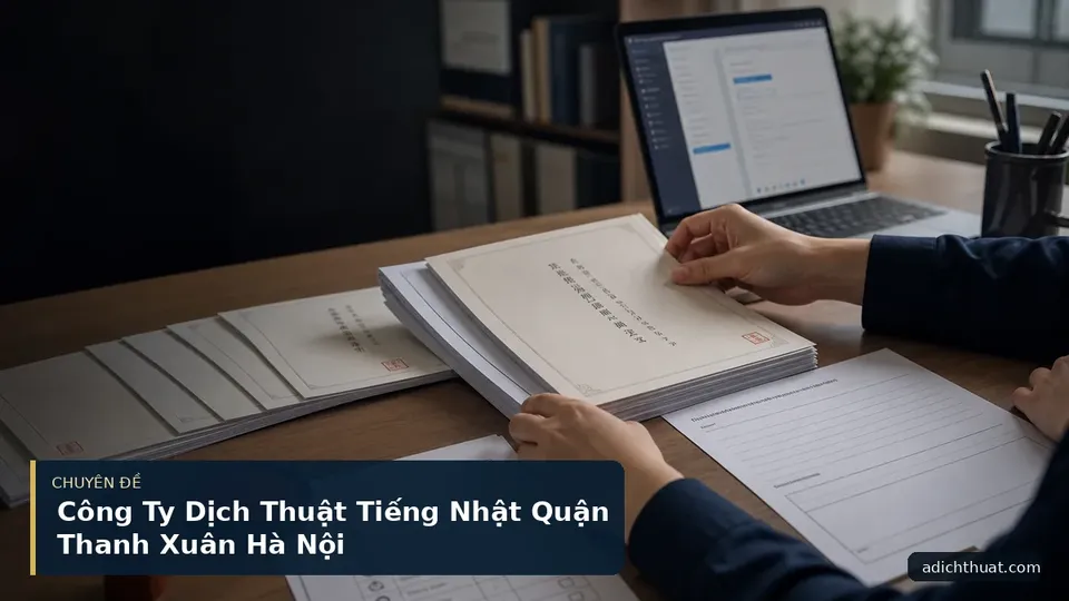 Công Ty Dịch Thuật Tiếng Nhật Quận Thanh Xuân Hà Nội