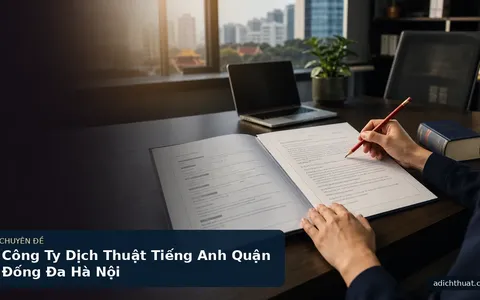Công Ty Dịch Thuật Tiếng Anh Quận Đống Đa Hà Nội