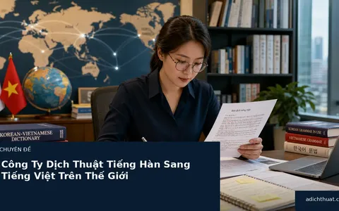 Công Ty Dịch Thuật Tiếng Hàn Sang Tiếng Việt Trên Thế Giới