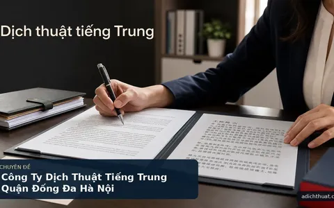 Công Ty Dịch Thuật Tiếng Trung Quận Đống Đa Hà Nội