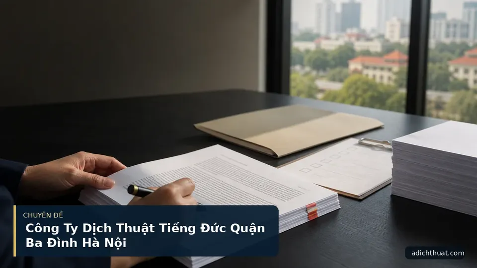 Công Ty Dịch Thuật Tiếng Đức Quận Ba Đình Hà Nội