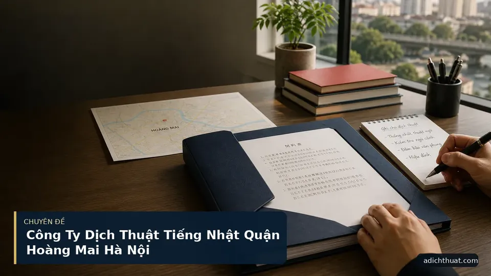 Công Ty Dịch Thuật Tiếng Nhật Quận Hoàng Mai Hà Nội